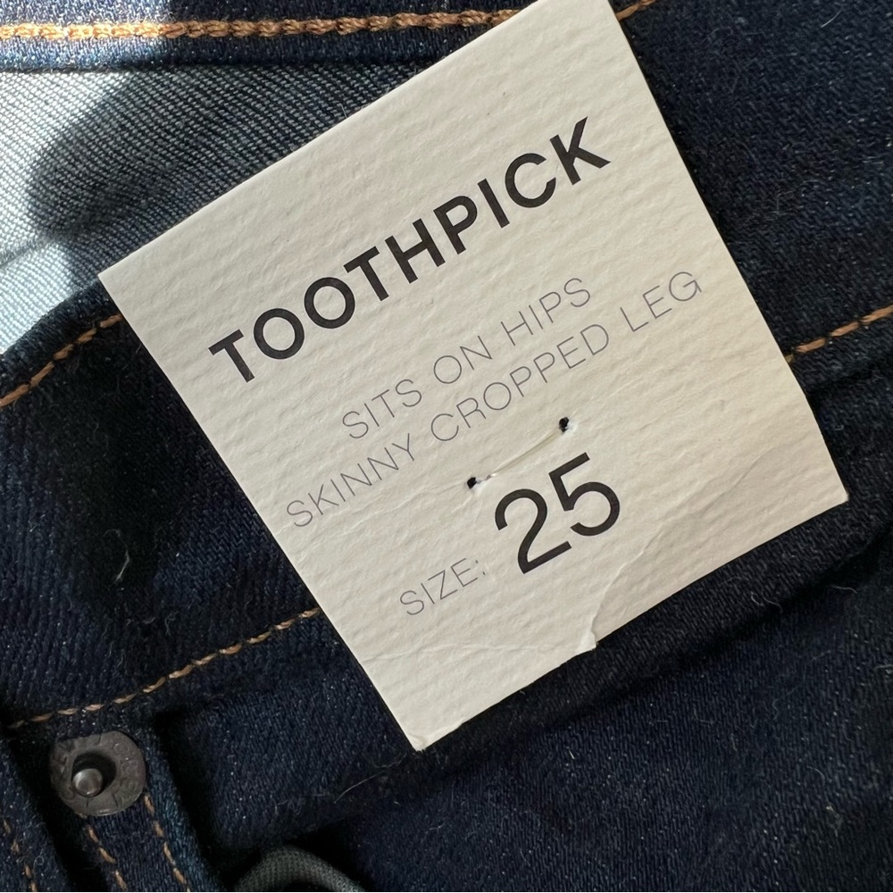 NWT J.Crew Women’s Toothpick Jean - Picture 3 of 10